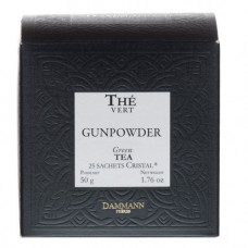 Зелений чай Dammann Freres Китайський порох у пакетиках 25 шт Зелений чай Dammann Freres Китайський порох у пакетиках 25 шт