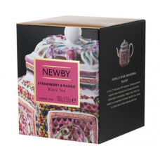 Чорний чай Newby Полуниця та Манго 100 г картон (220130) Чорний чай Newby Полуниця та Манго 100 г картон (220130)