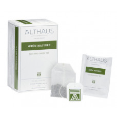 Зелений чай Althaus Grun Matinee у пакетиках 20 шт Зелений чай Althaus Grun Matinee у пакетиках 20 шт