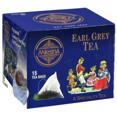 Чорний чай Ерл грей у пакетиках Млісна картон 30 г Чорний чай Ерл грей у пакетиках Млісна картон 30 г