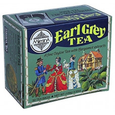 Чорний чай Ерл грей у пакетиках Млісна картон 100 г Чорний чай Ерл грей у пакетиках Млісна картон 100 г