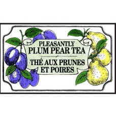 Чорний чай Слива-груша Млісна пак. із фольги 100 г