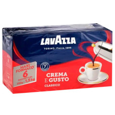 Кава Lavazza Crema e gusto Classico мелена 6*250 г