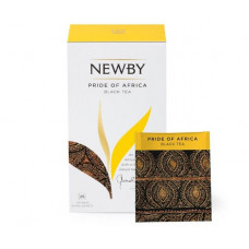 Чорний чай Newby Гордість Африки в пакетиках 25 шт (311120) Чорний чай Newby Гордість Африки в пакетиках 25 шт (311120)