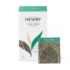 Зелений чай Newby Ерл Грін у пакетиках 25 шт Зелений чай Newby Ерл Грін у пакетиках 25 шт