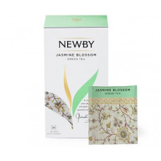 Зелений чай Newby Квіти Жасмину в пакетиках 25 шт (310090) Зелений чай Newby Квіти Жасмину в пакетиках 25 шт (310090)