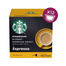 Кава в капсулах Starbucks Dolce Gusto Blonde Espresso Roast - 12 шт Кава в капсулах Starbucks Dolce Gusto Blonde Espresso Roast - 12 шт