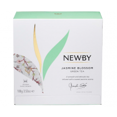 Зелений чай Newby Квіти Жасмину в пакетиках 50 шт Зелений чай Newby Квіти Жасмину в пакетиках 50 шт