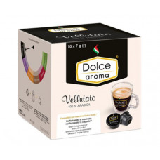 Кава в капсулах Dolce Aroma Vellutato Dolce Gusto 16 шт Кава в капсулах Dolce Aroma Vellutato Dolce Gusto 16 шт