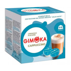 Кава в капсулах Gimoka Dolce Gusto Cappuccino - 16 шт. Кава в капсулах Gimoka Dolce Gusto Cappuccino - 16 шт.