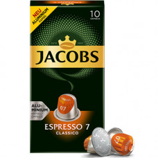 Кава в капсулах Jacobs Nespresso Espresso 7 Classico 10 шт Кава в капсулах Jacobs Nespresso Espresso 7 Classico 10 шт