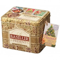 Чорний чай Basilur Золотий подарунок з/б 100 г