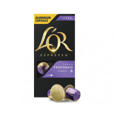 Кава в капсулах L'OR Lungo Profondo Nespresso - 10 шт Кава в капсулах L'OR Lungo Profondo Nespresso - 10 шт