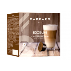 Кава в капсулах Carraro Dolce Gusto Nocciolino Hazelnut cappuccino 16 шт Кава в капсулах Carraro Dolce Gusto Nocciolino Hazelnut cappuccino 16 шт