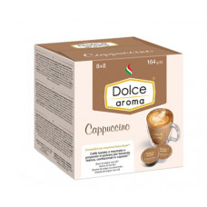 Кава в капсулах Dolce Aroma Сappuccino Dolce Gusto 16 шт Кава в капсулах Dolce Aroma Сappuccino Dolce Gusto 16 шт