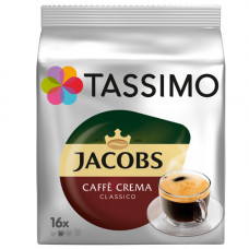 Кава в капсулах Tassimo Jacobs Caffe Crema Classico 16 шт Кава в капсулах Tassimo Jacobs Caffe Crema Classico 16 шт