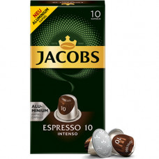 Кава в капсулах Jacobs Nespresso Espresso 10 Intenso 10 шт Кава в капсулах Jacobs Nespresso Espresso 10 Intenso 10 шт