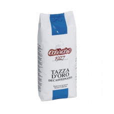 Кава без кофеїну Carraro Tazza D'ORO Decaffeinato у зернах 500 г Кава без кофеїну Carraro Tazza D'ORO Decaffeinato у зернах 500 г