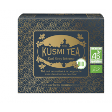 Чорний чай органічний Kusmi Tea Earl Grey Intense у пакетиках 20 шт Чорний чай органічний Kusmi Tea Earl Grey Intense у пакетиках 20 шт
