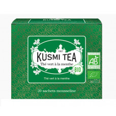 Зелений органічний чай Kusmi Tea Spearmint в пакетиках 20 шт Зелений органічний чай Kusmi Tea Spearmint в пакетиках 20 шт