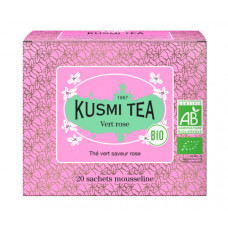 Зелений органічний чай Kusmi Tea Green Rose в пакетиках 20 шт Зелений органічний чай Kusmi Tea Green Rose в пакетиках 20 шт