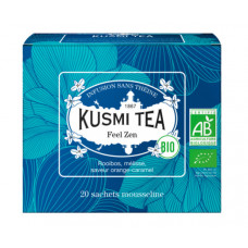 Трав'яний чай органічний Kusmi Tea Feel Zen у пакетиках 20 шт.