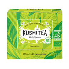 Трав'яний чай органічний Kusmi Tea Only Spices у пакетиках 20 шт