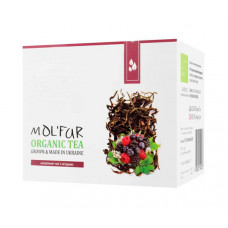 Кіпрійний чай MOL'FAR з ягодами малини, чорниці, брусниці органічний 50 г Кіпрійний чай MOL'FAR з ягодами малини, чорниці, брусниці органічний 50 г